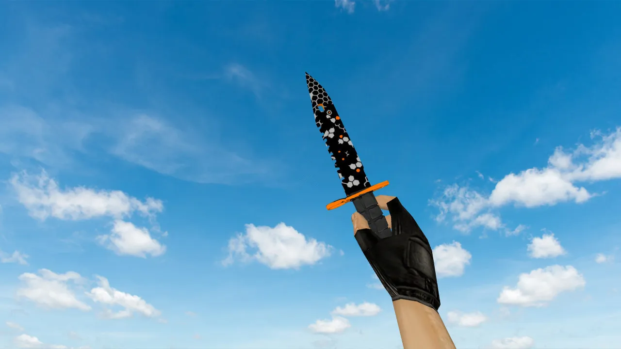 Скриншот Модель ножа Штык-нож M9 Next Technology v_ для CS 1.6: p_ и w_ модели, анимация осмотра, звуки и текстуры