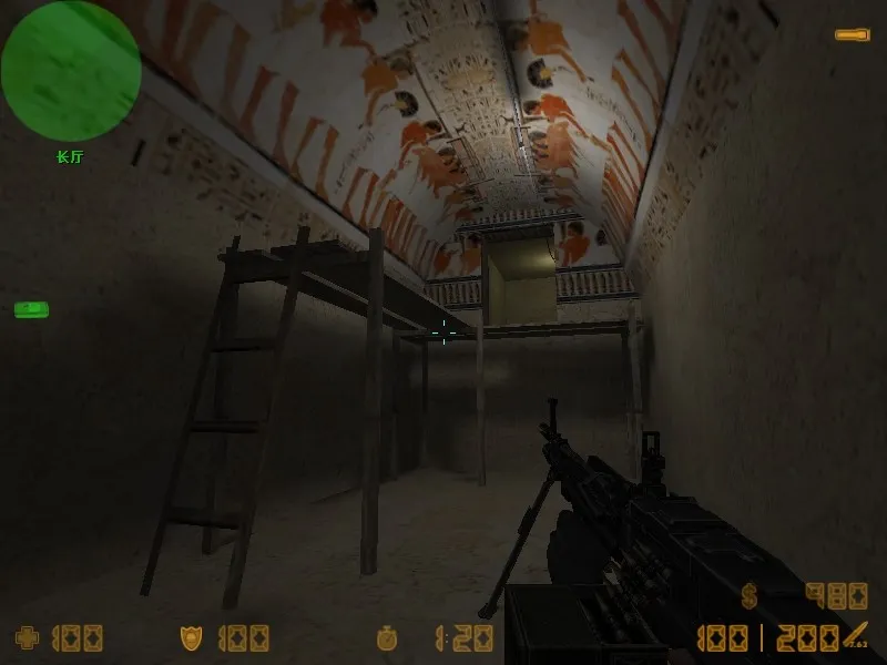 Скриншот  Карта de_luxor для CS 1.6: Тактические особенности и оптимизация