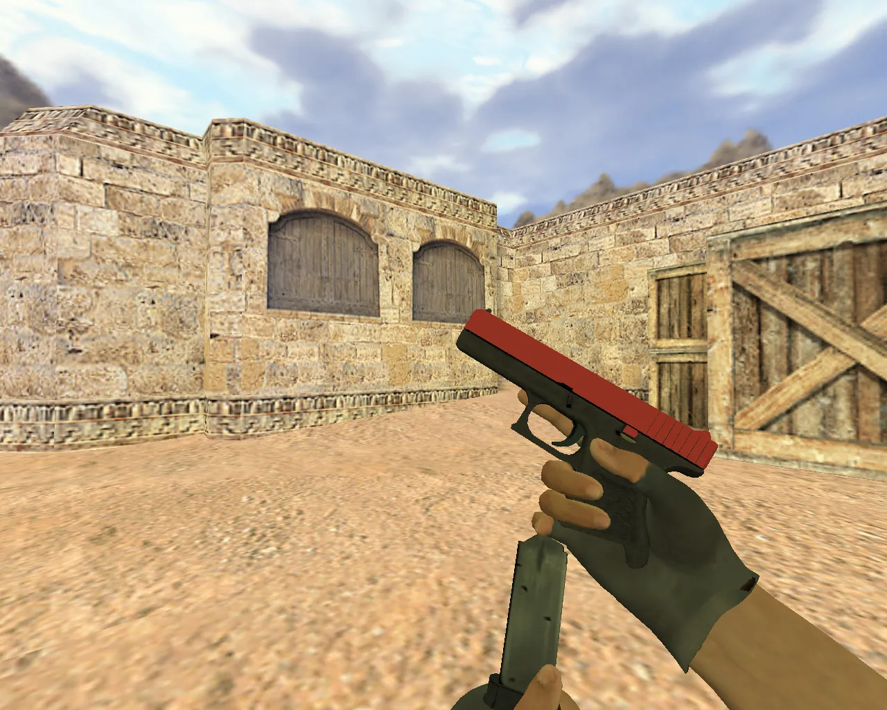 Скриншот Модель «Glock Карамельное яблоко» для CS 1.6 – уникальный скин