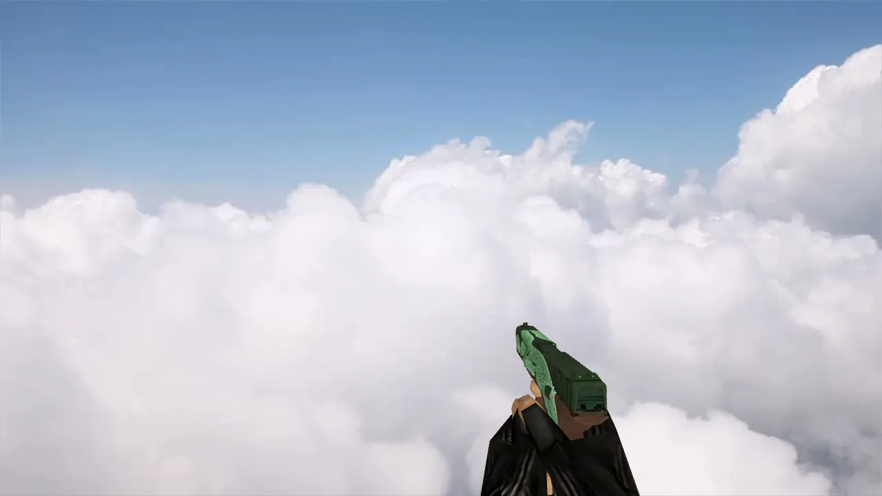 Скриншот Модель Glock Pea Shooter для CS 1.6 - Качественные текстуры и анимации