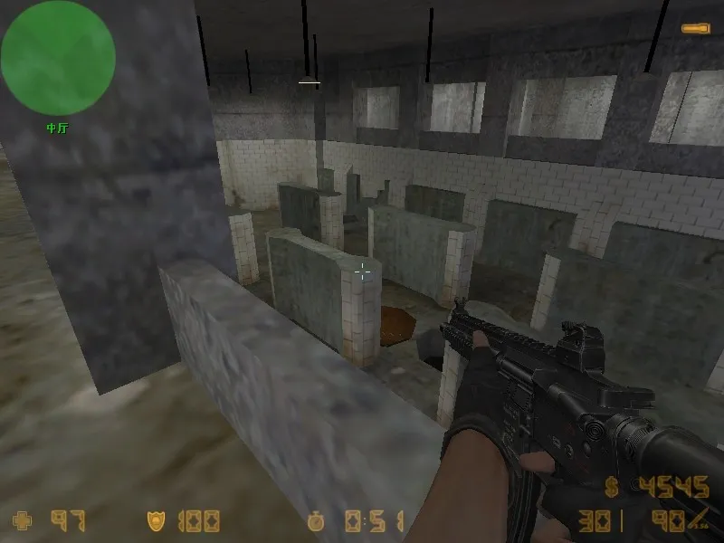 Скриншот  Карта de_rock для CS 1.6 - Тактические возможности и особенности