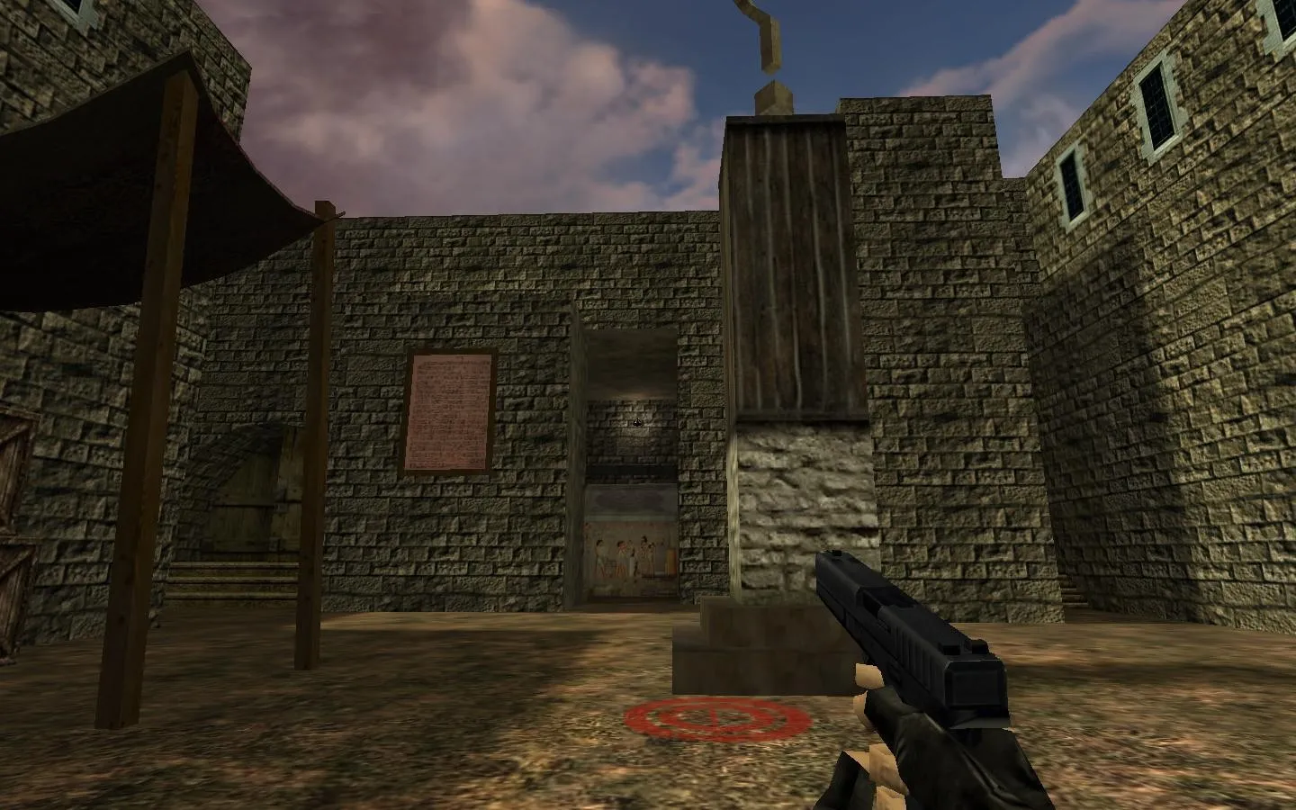 Скриншот  Карта de_ecstasy для CS 1.6: баланс сторон, точки, .nav для ботов и оптимизация wpoly/epoly