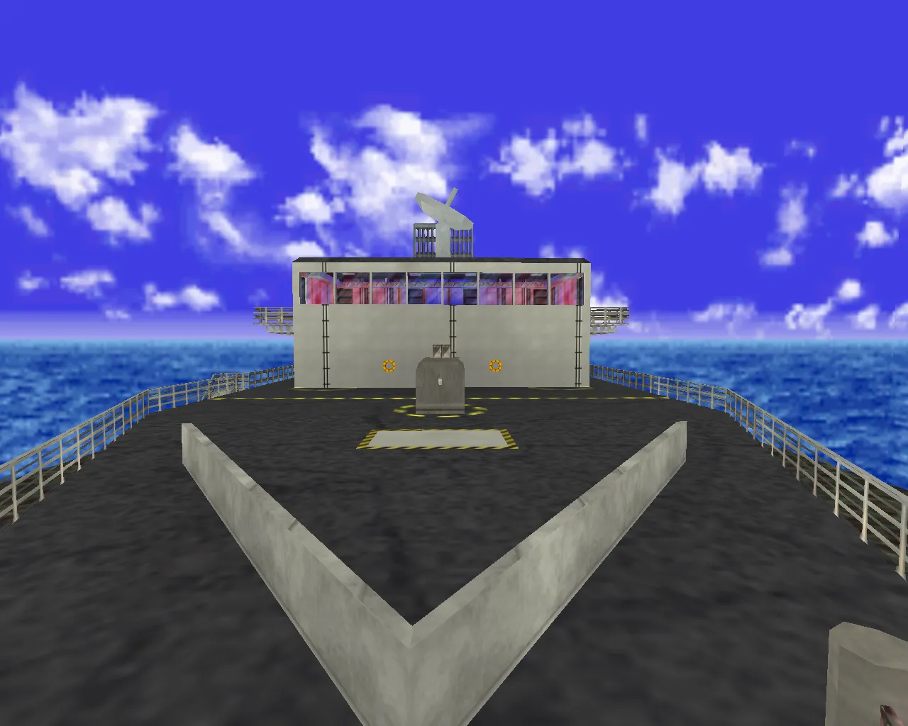 Скриншот  Карта «ge_frigate» для Counter-Strike 1.6: описание и особенности