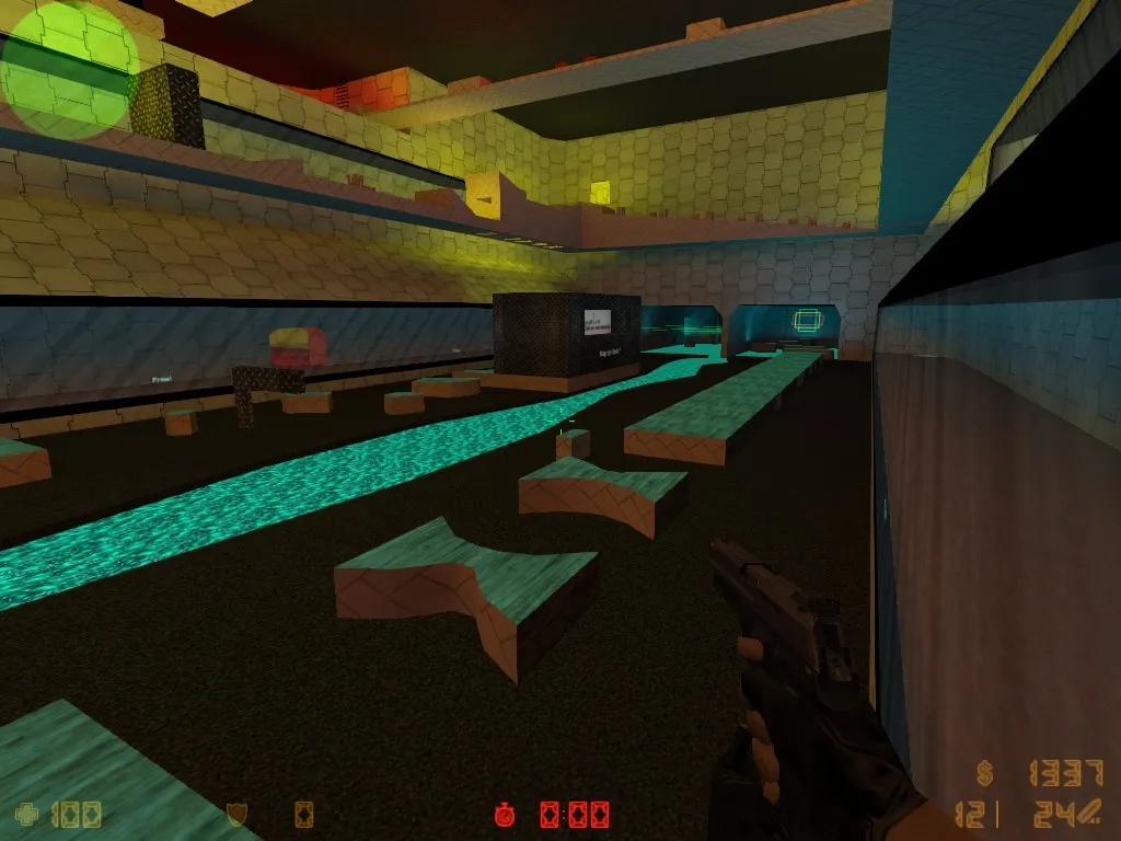 Скриншот Карта «deathrun_collor_fg» для CS 1.6