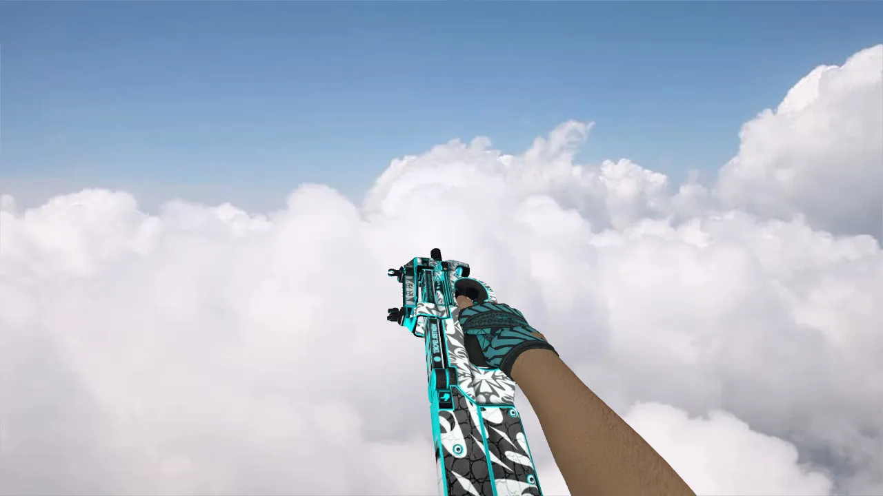 Скриншот Модель P90 «Снежный вихрь» для CS 1.6 - Качество и Уникальность