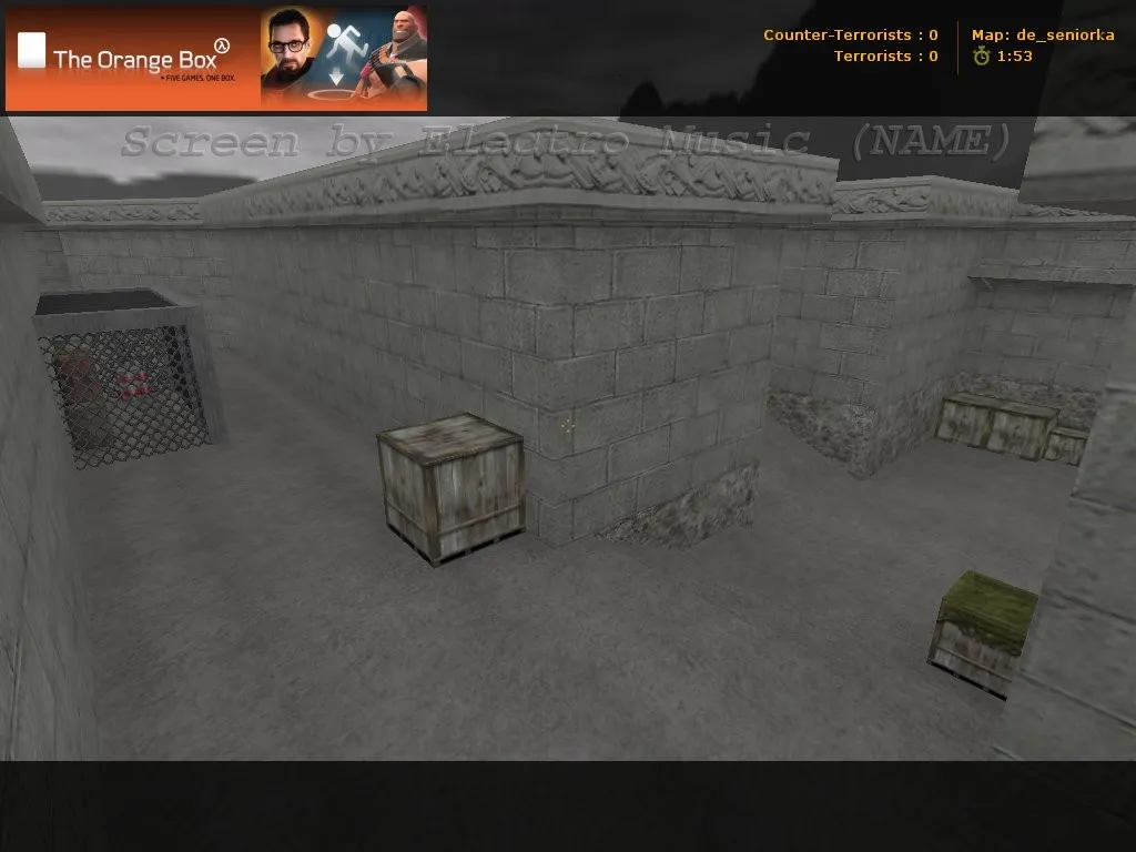 Скриншот Карта de_seniorkax для Counter-Strike 1.6: Тактика и особенности
