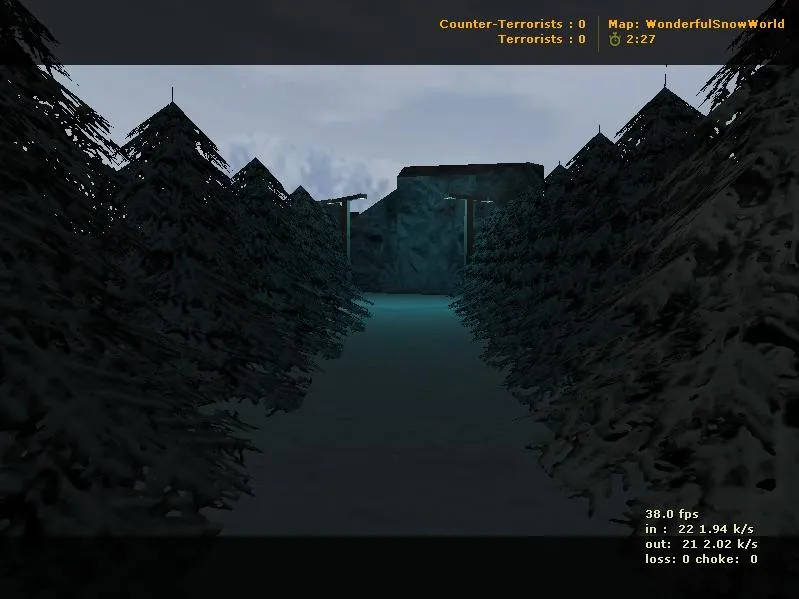 Скриншот Карта wonderfulsnowworld для CS 1.6 - Подробное описание и тактики