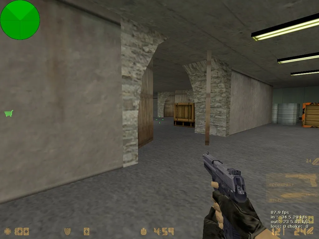 Скриншот  Карта de_resorco для CS 1.6: тактические возможности и особенности