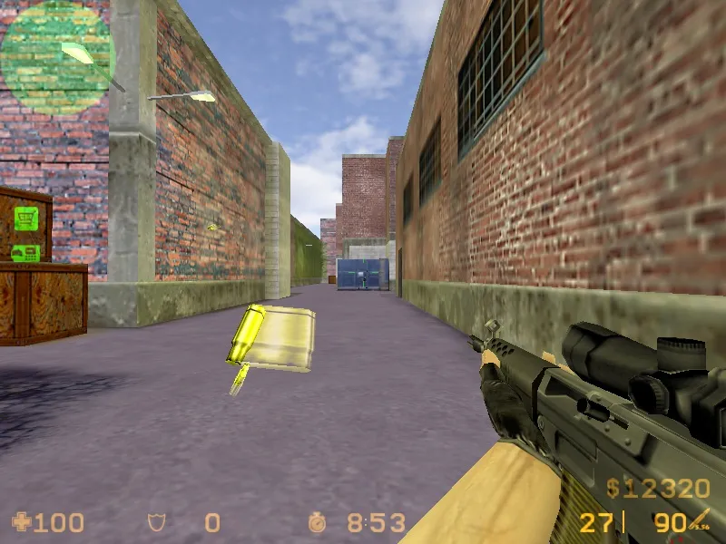 Скриншот  Dinamic Shells: модель гильз для CS 1.6 с анимацией осмотра, звуками и точной графикой