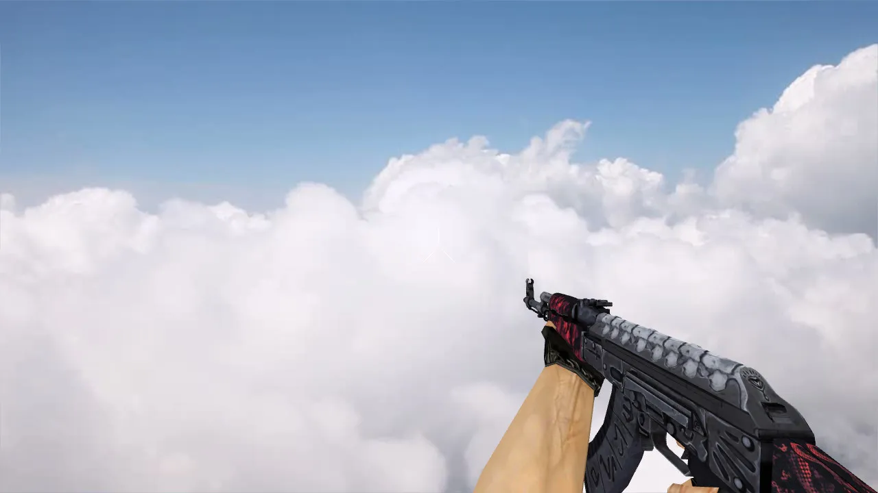 Скриншот Модель AK-47 Shallow Grave v_ p_ w_ для CS 1.6: звуки, анимация осмотра, качественные текстуры