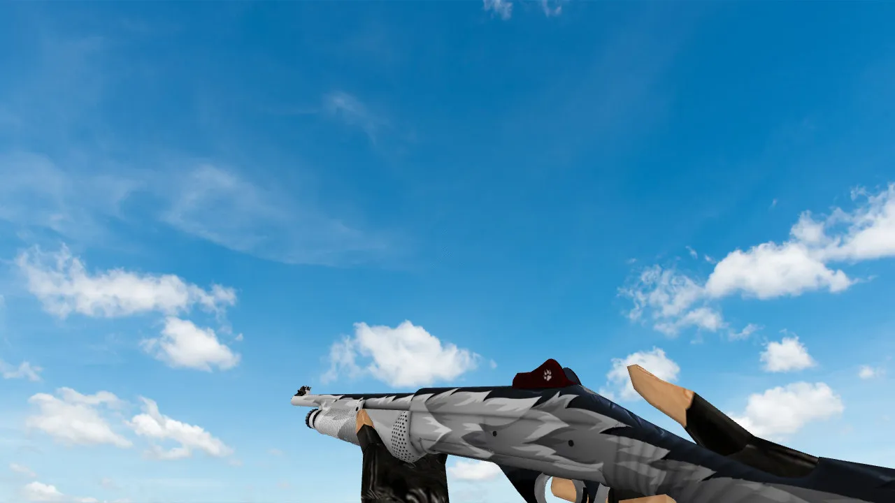 Скриншот Модель «Nova White Fang» для CS 1.6 - Качество и Тактика