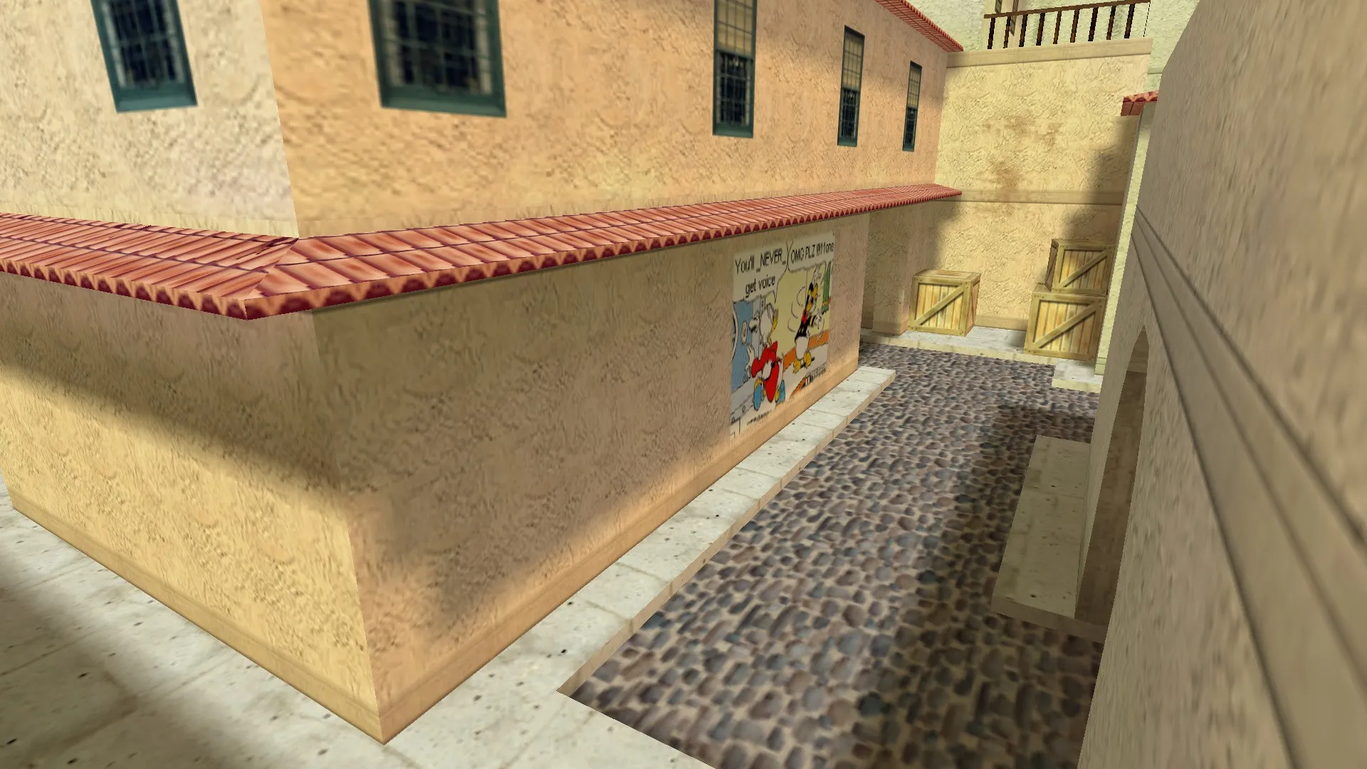 Скриншот Карта «de_italy_gign» для CS 1.6