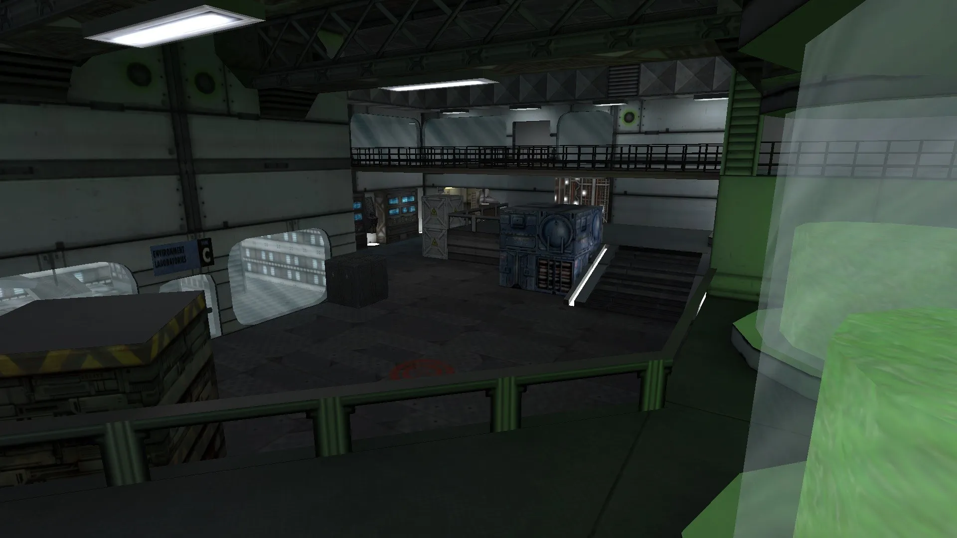 Скриншот Карта de_newhorizon для CS 1.6: Тактические возможности и особенности