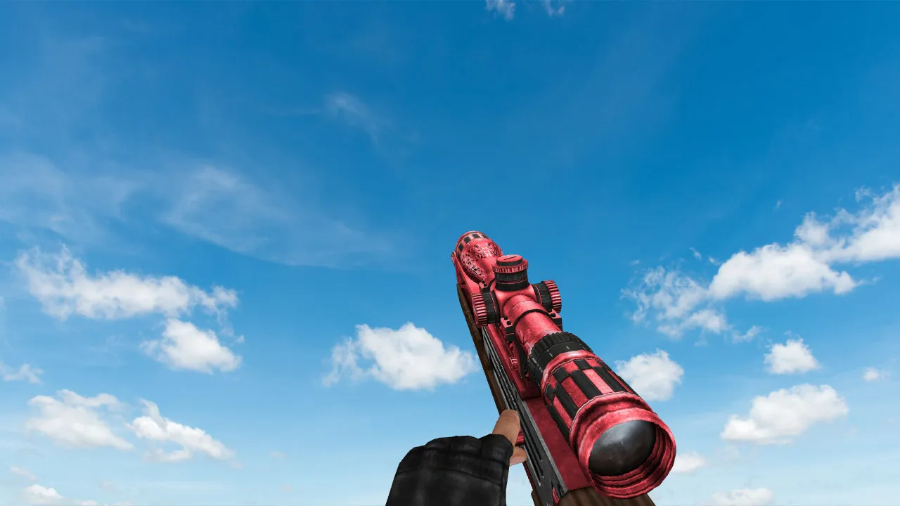 Скриншот Модель WA2000 Sakura для CS 1.6 - Оружие нового уровня