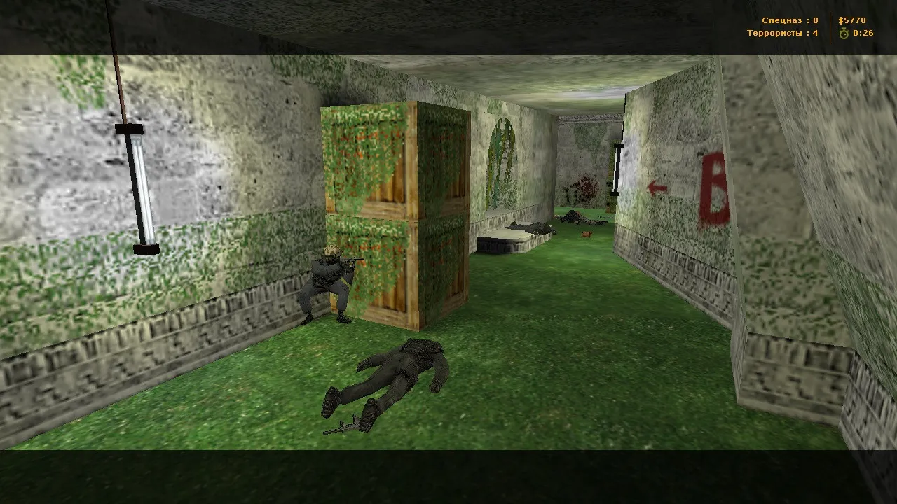 Скриншот Карта «de_green» для CS 1.6
