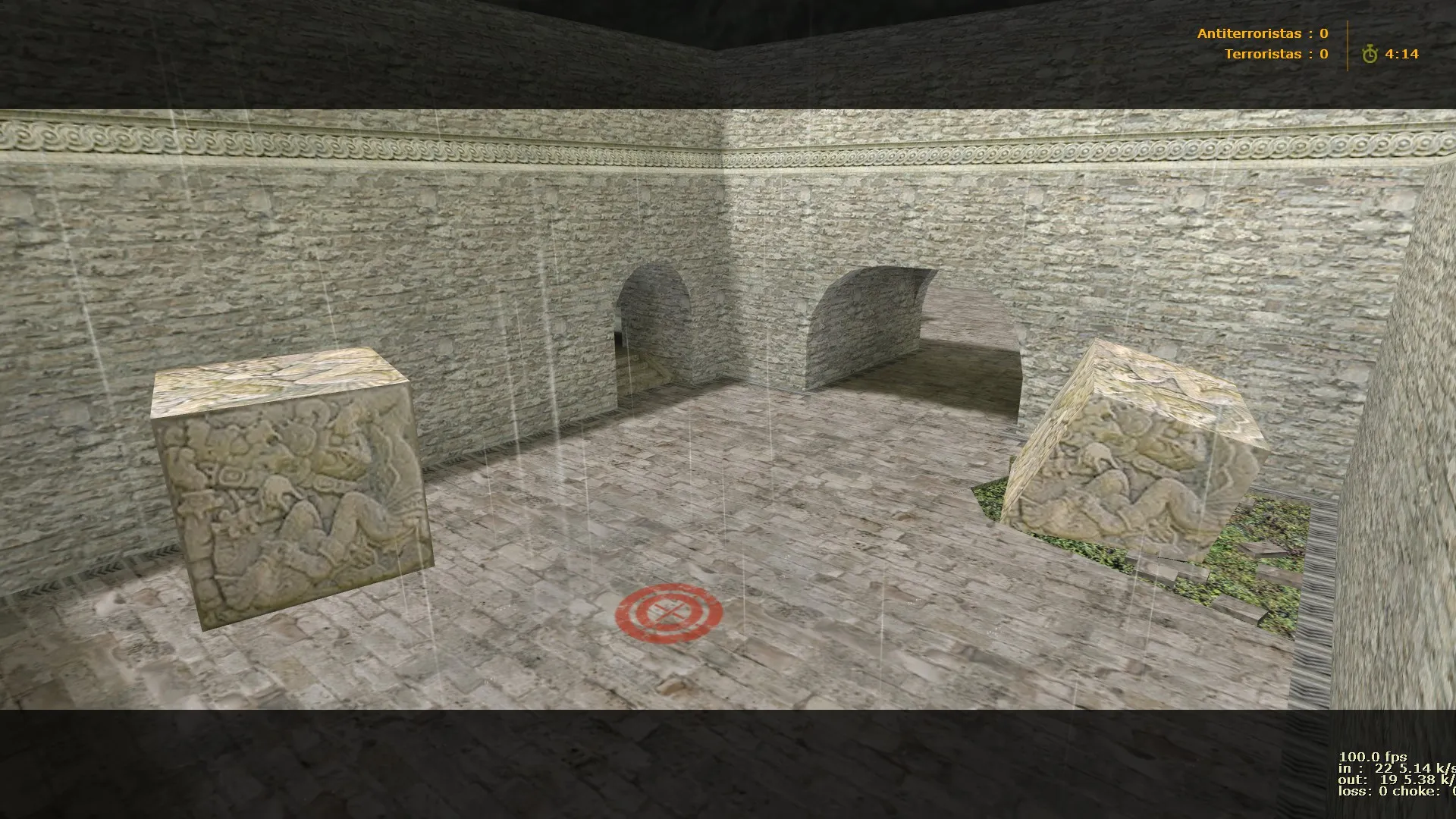 Скриншот Карта de_aztec_puente для CS 1.6: точки, раунды, баланс сторон и оптимизация wpoly/epoly