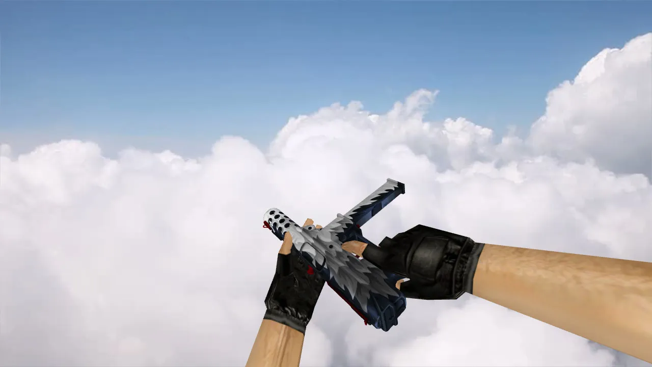 Скриншот Модель «TEC-9 White Fang» для CS 1.6 – Особенности и преимущества