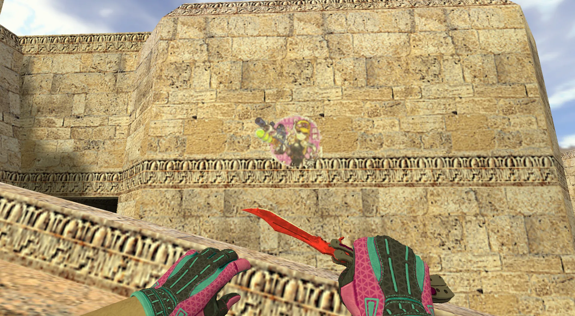 Скриншот Граффити «Водяной пистолет» для CS 1.6 | Скачать и установить