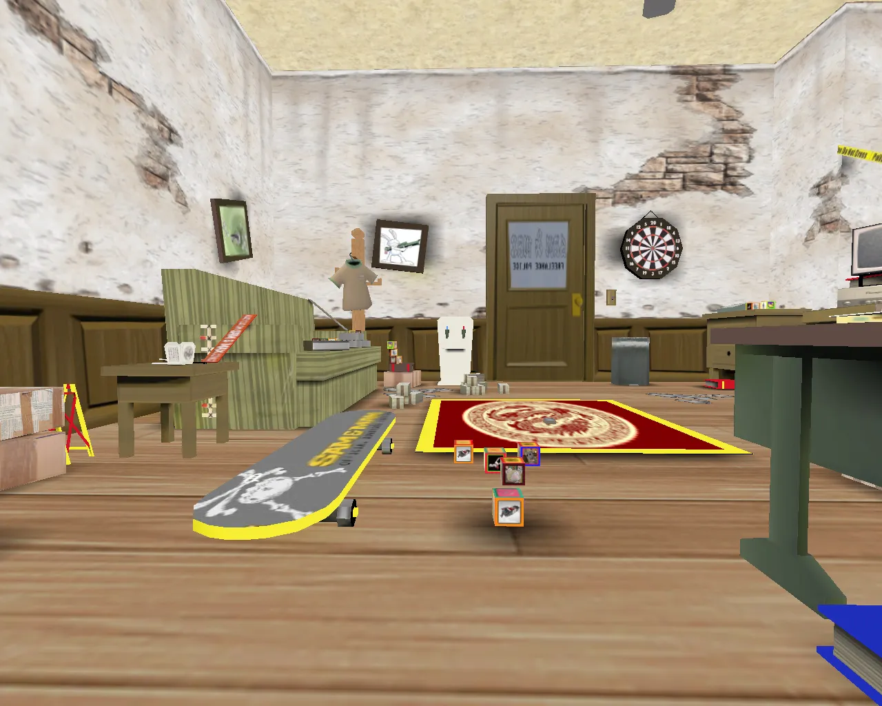 Скриншот  Карта de_rats_rabbity_csz для CS 1.6 - Тактические возможности и особенности