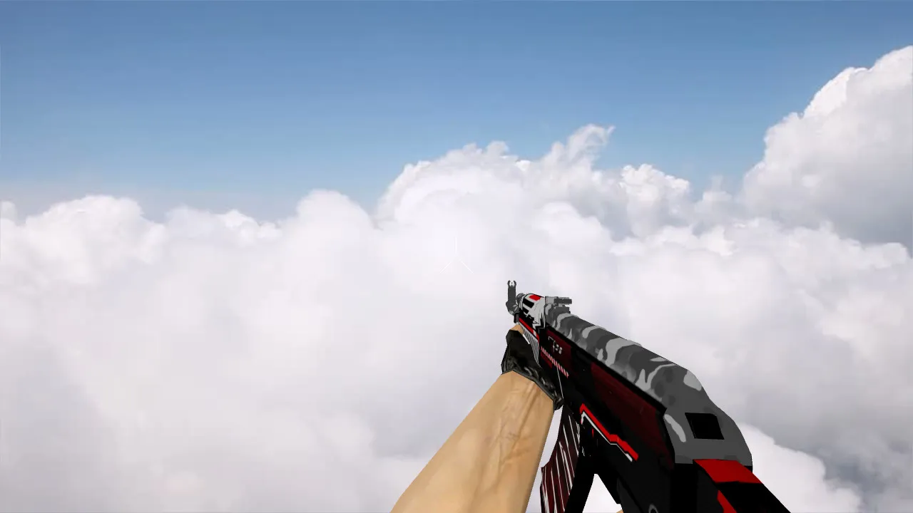 Скриншот Модель AK-47 Military Carbon для CS 1.6 - Уникальный стиль и качество