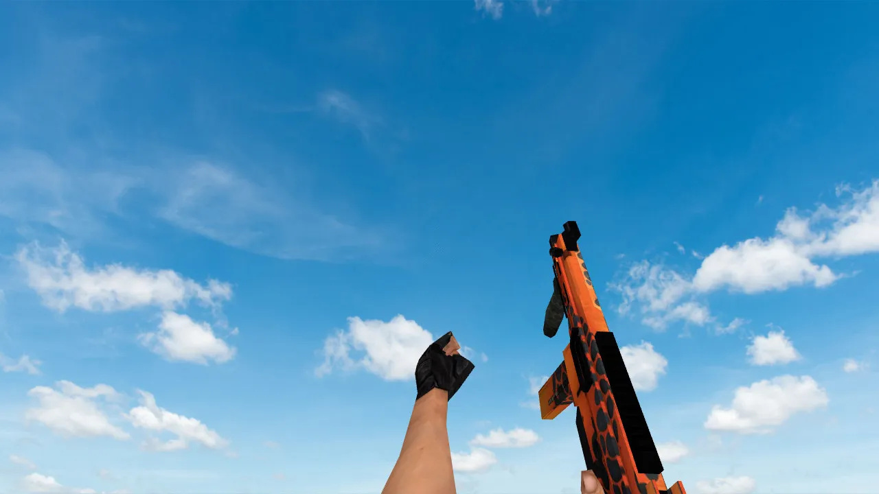 Скриншот Модель «UMP-45 «Дикая моль»» для CS 1.6 — скачать и установить