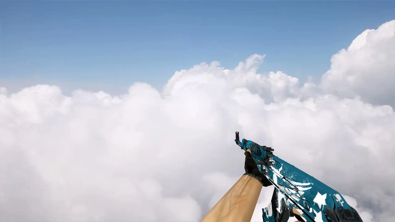 Скриншот Модель «AK-47 Graphics Light» для CS 1.6