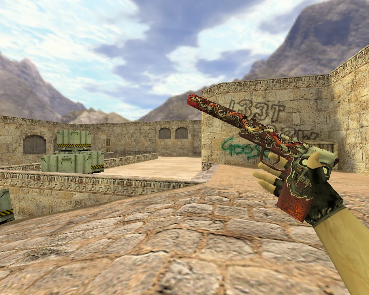 Скриншот Модель «USP Убийство подтверждено» для CS 1.6 - Детали и Скачивание