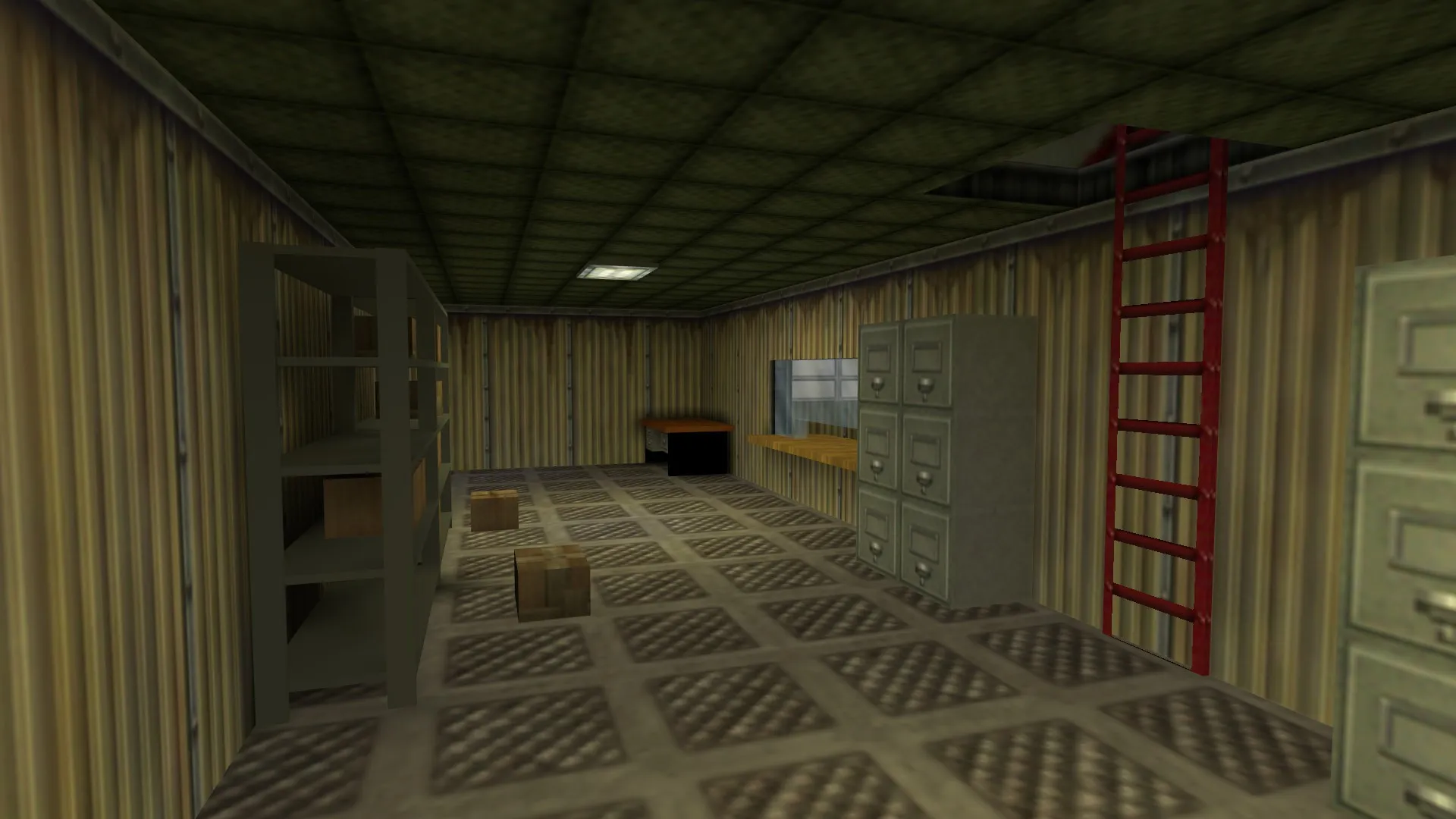 Скриншот  Карта crate_warehouse для CS 1.6: точки, маршруты, .nav для ботов, оптимизация wpoly/epoly