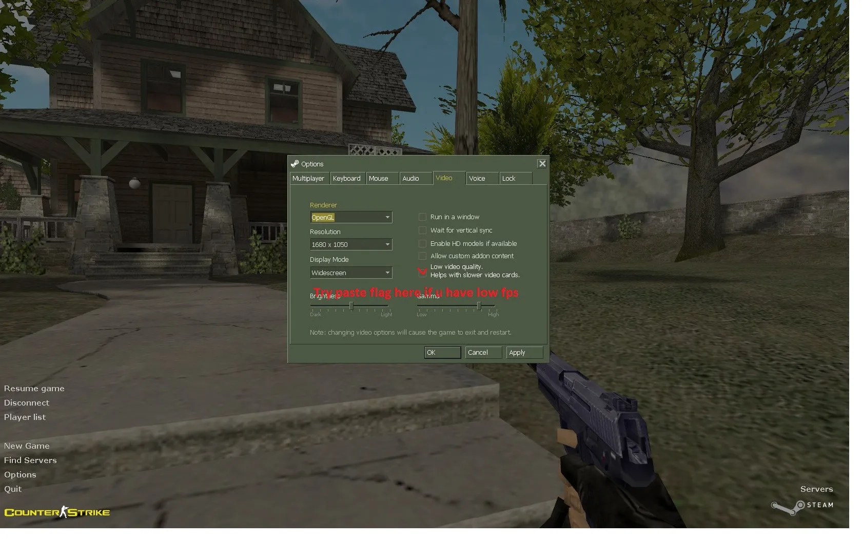 Скриншот  Карта de_safehouse_csgo для Counter-Strike 1.6: Тактика и особенности