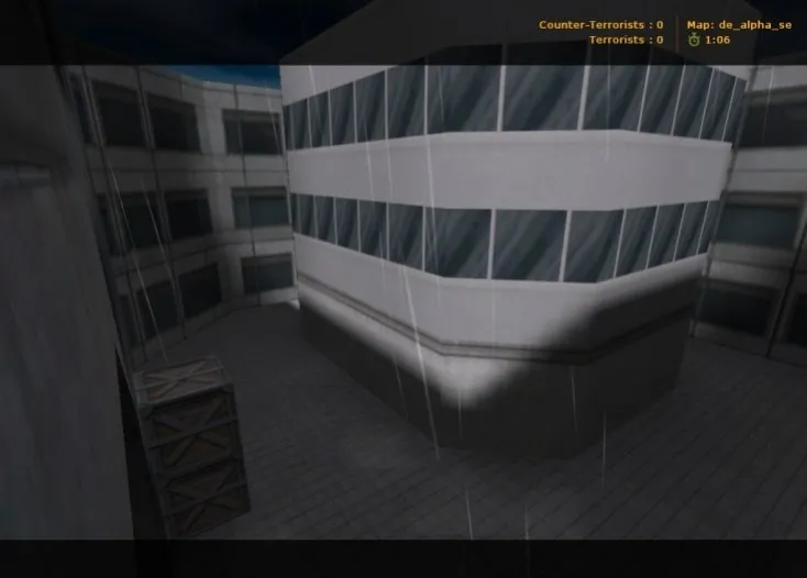 Скриншот de_alpha_se — DE карта для CS 1.6: тактика за CT/T, точки, .nav и оптимизация