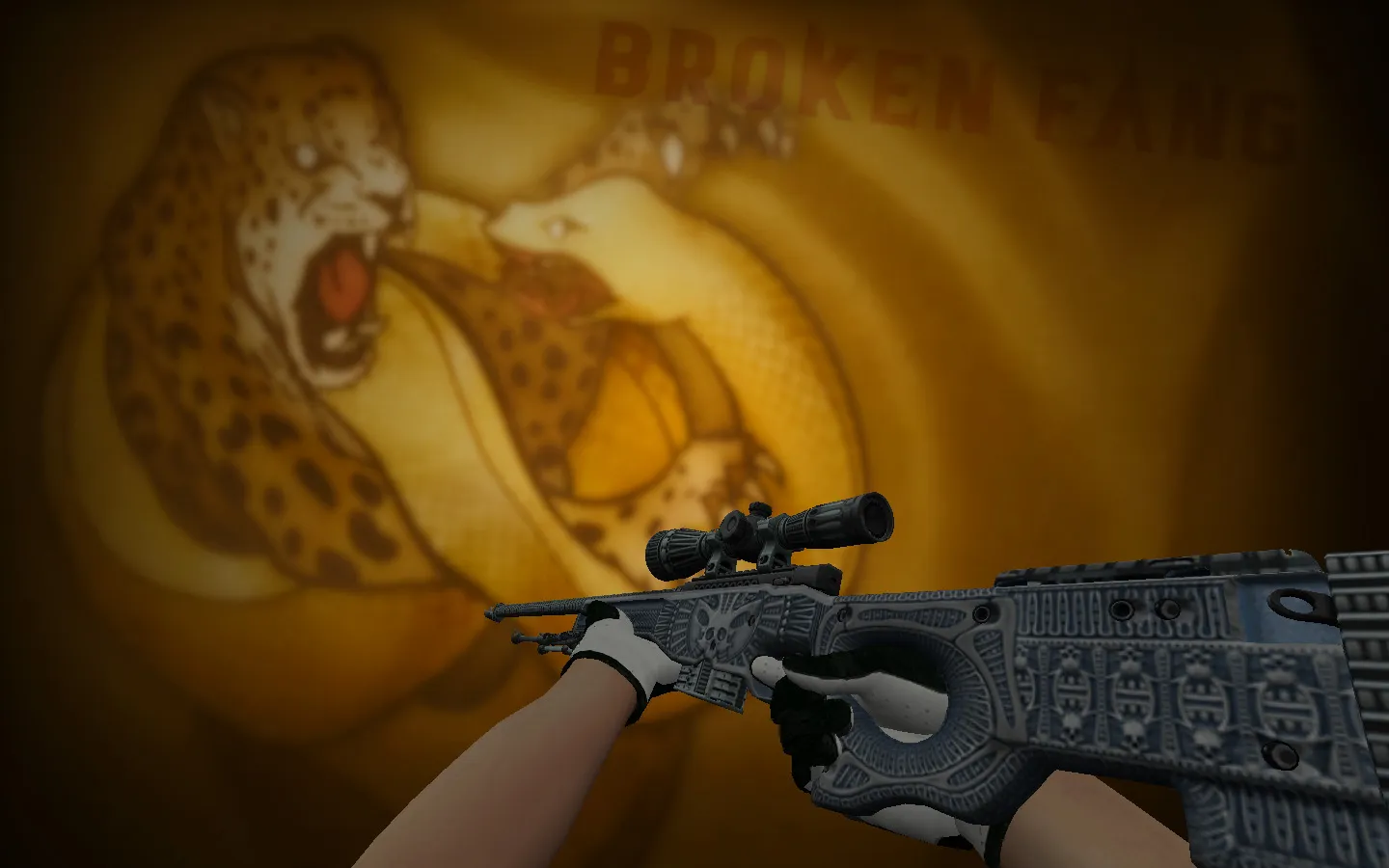 Скриншот Пак скинов из операции «Сломанный Клык» для CS 1.6: v_/p_/w_ модели, звуки, анимация осмотра и готовые файлы