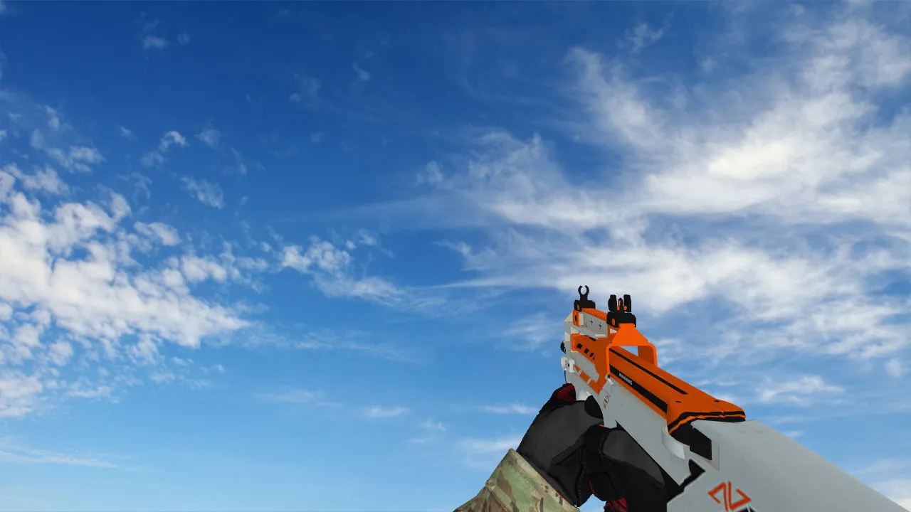 Скриншот  Пак моделей оружия Specialist Gloves Crimson Kimono Pack для CS 1.6: v_, p_, w_ модели, звуки, анимация осмотра