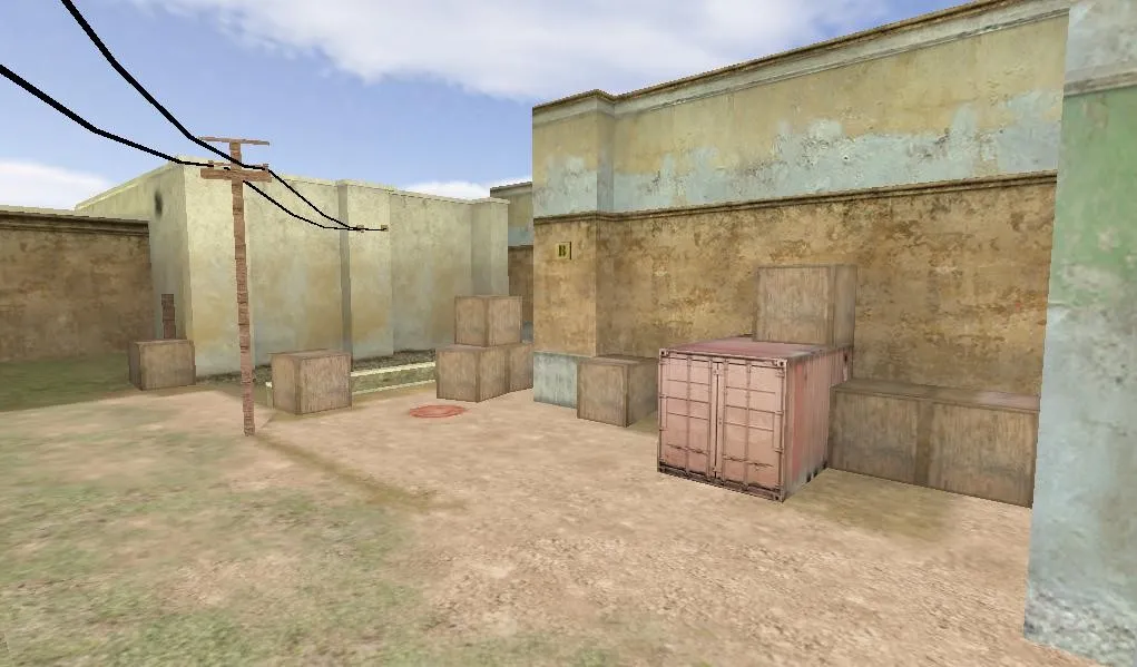 Скриншот  Карта de_kosova2 для Counter-Strike 1.6 – подробное описание