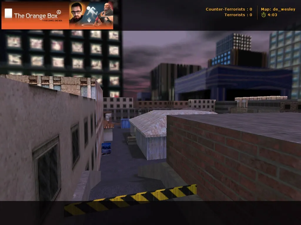 Скриншот Карта «de_wesley» для CS 1.6 - Тактический анализ и особенности