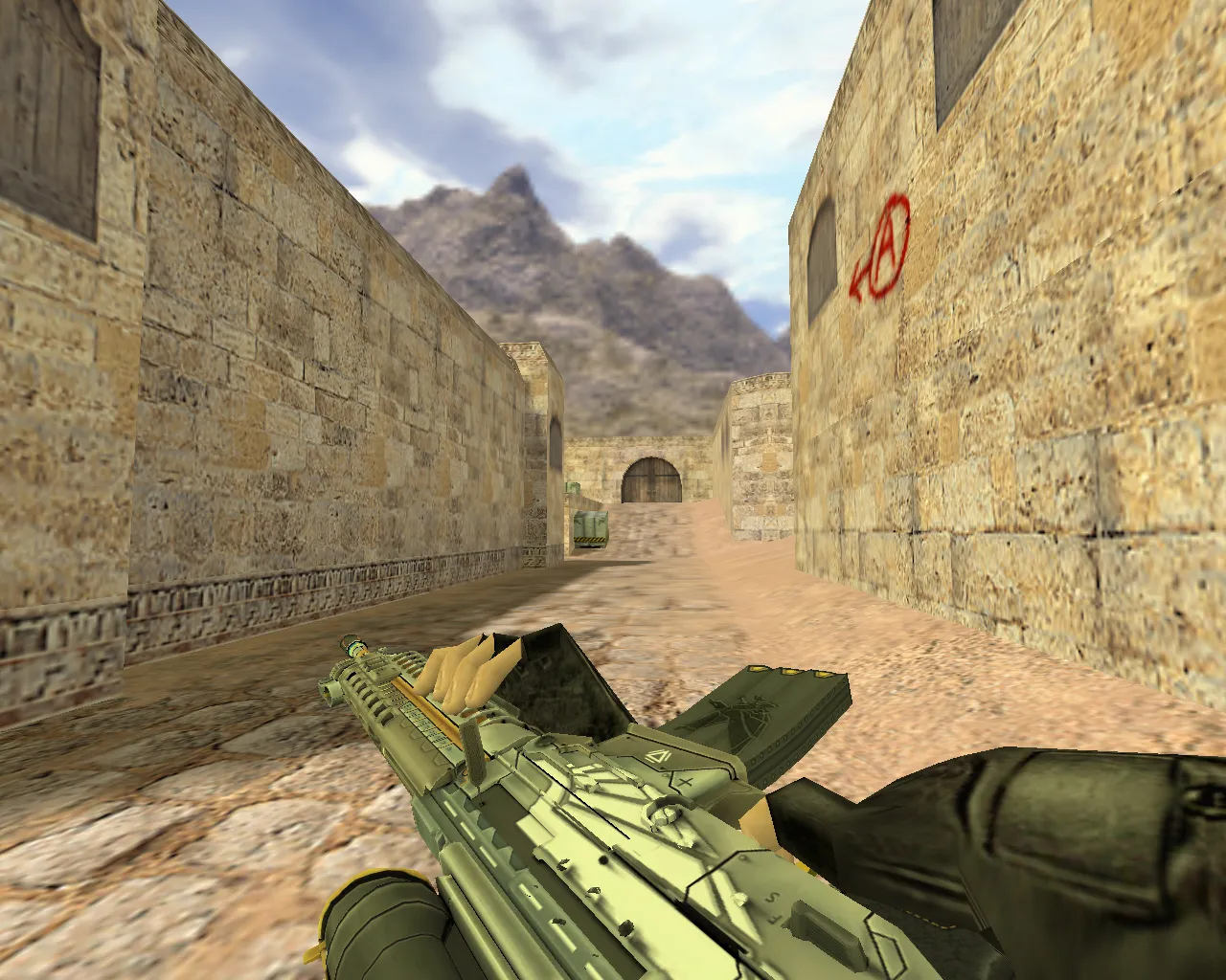 Скриншот Модель «SG-553 Полет» для CS 1.6 - Скачай сейчас