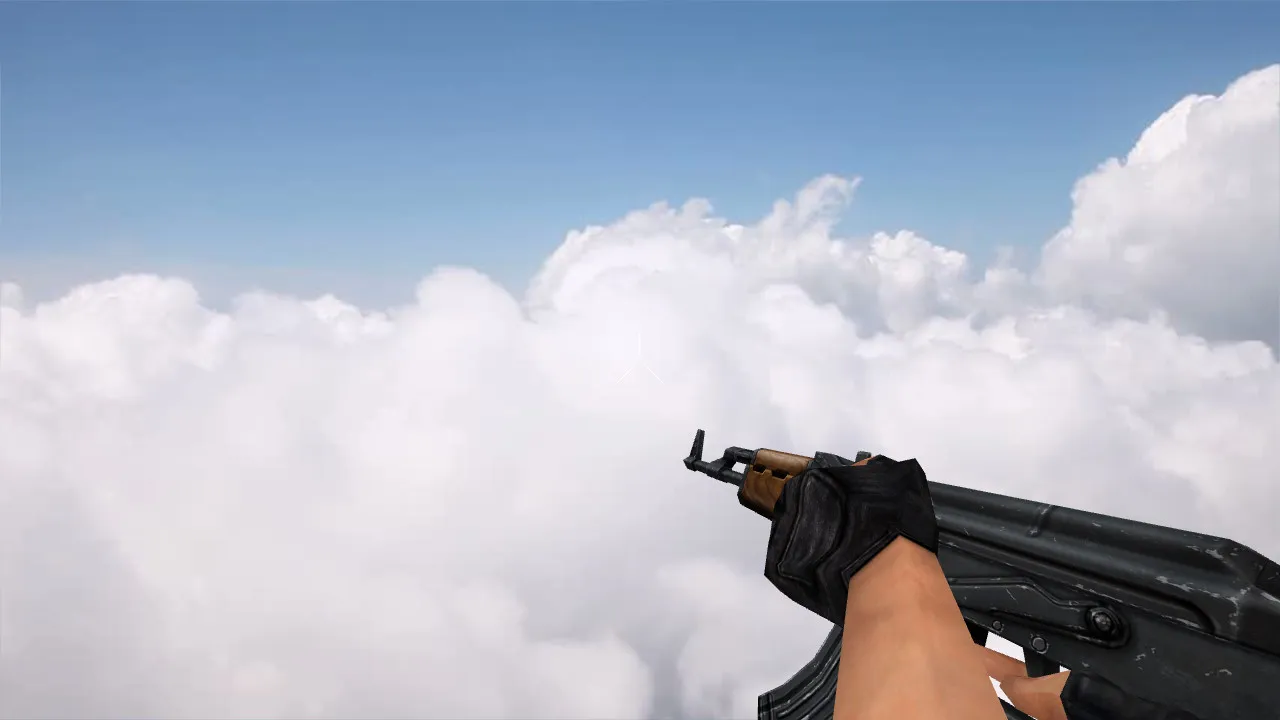 Скриншот Модель «AK-47 HD Retexture» для CS 1.6 - Качество на уровне