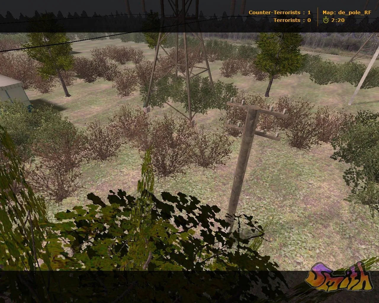 Скриншот  Карта de_pole_rf для CS 1.6 - Тактические возможности и особенности