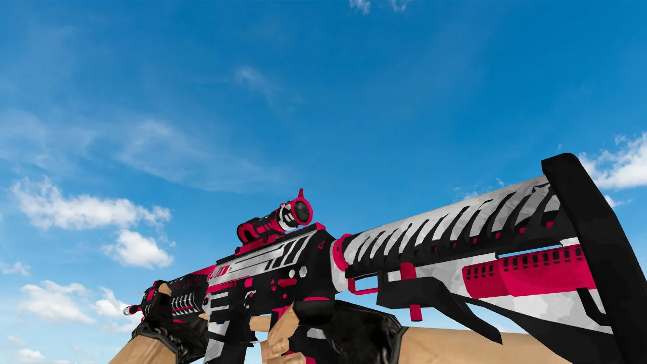 Скриншот SG 553 Felling Stone для CS 1.6 - Модель оружия