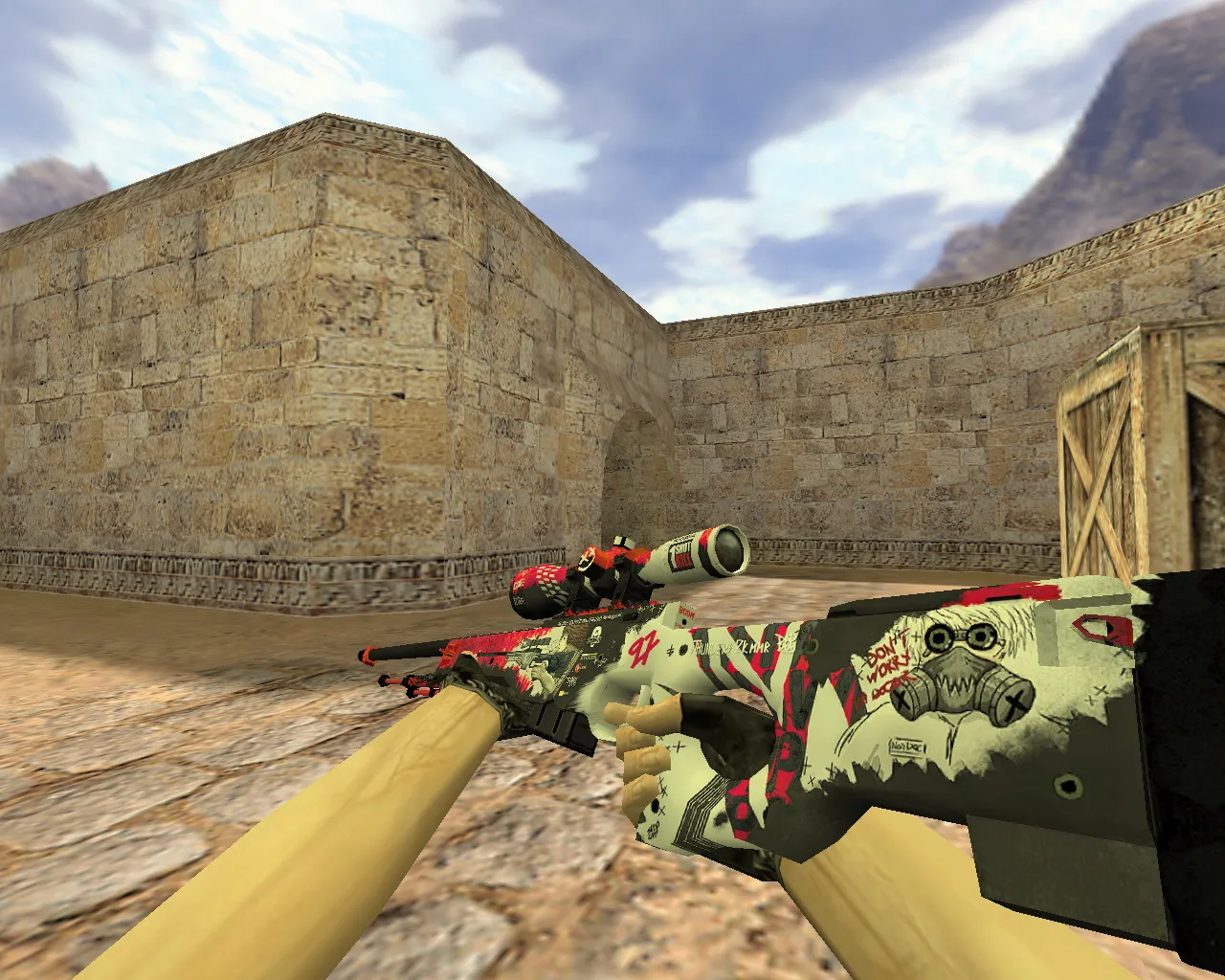 Скриншот Модель AWP Дикий стиль для CS 1.6 - Уникальная графика и анимация