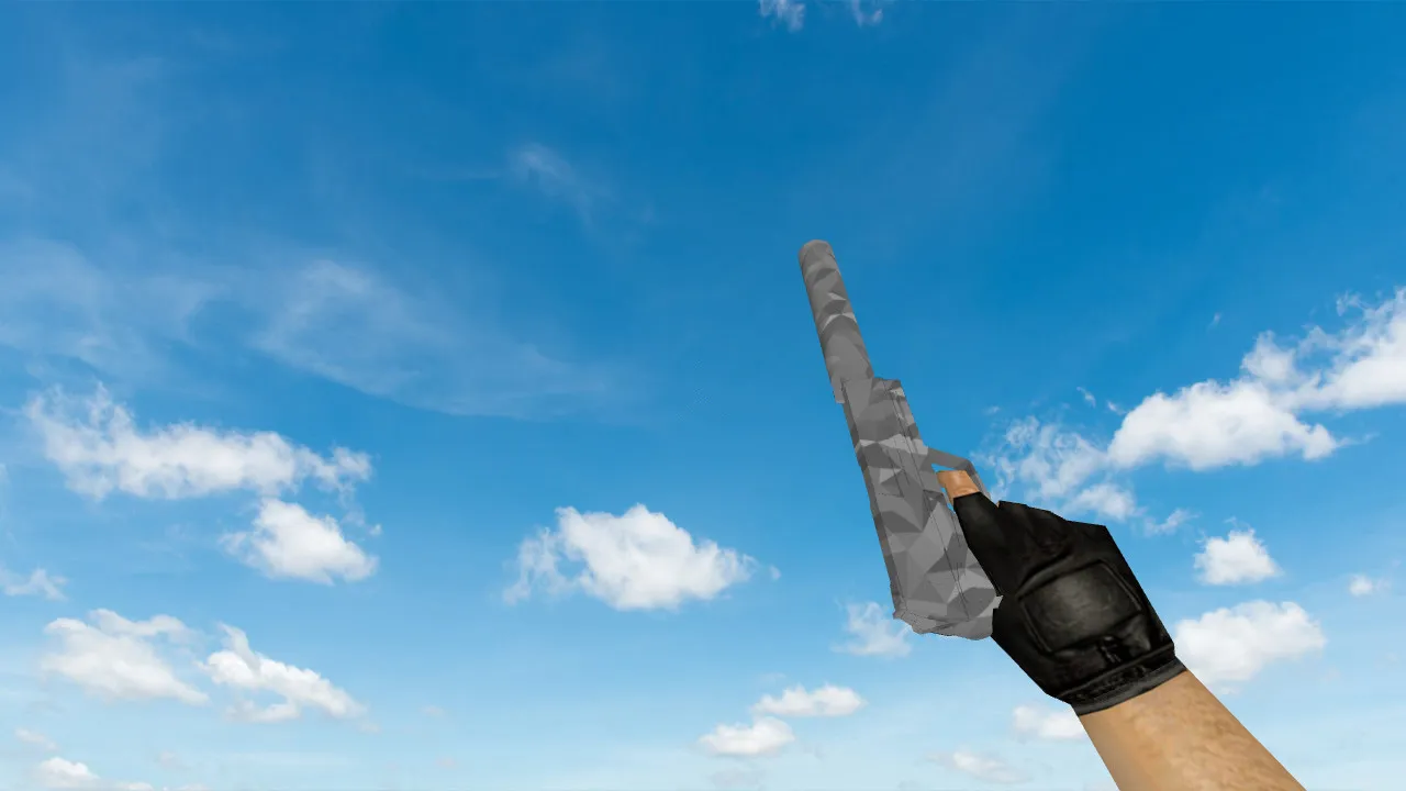 Скриншот Модель «USP «Осколки»» для CS 1.6 - Качественная Альтернатива
