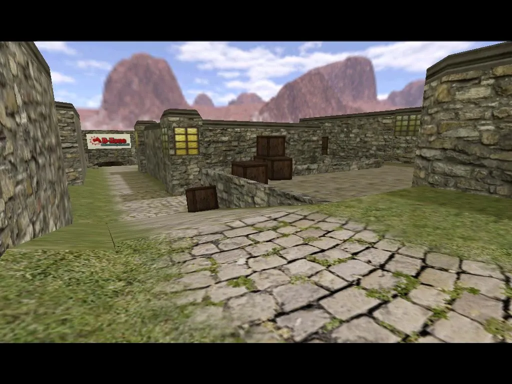 Скриншот  de_dust2_b-zone для CS 1.6: точки, раскидки и настройки карты