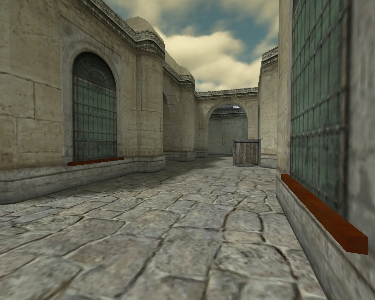 Скриншот  Карта de_transit для CS 1.6 – тактика и особенности