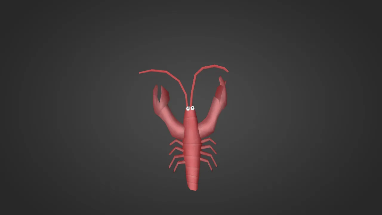 Скриншот Модель «Lobster» для CS 1.6 - Уникальный скин для вашего геймерского опыта