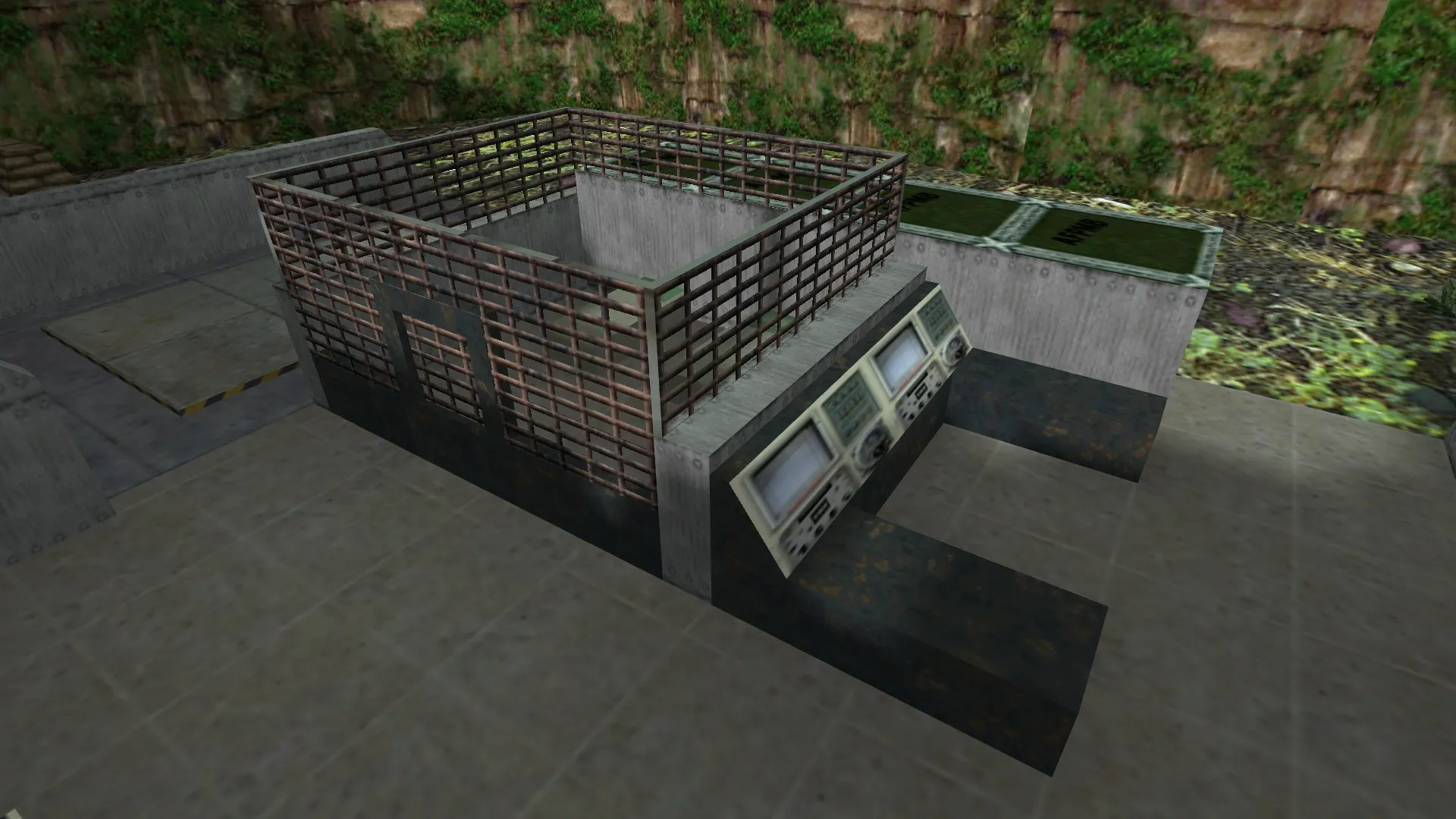 Скриншот  Карта gijoehq_de для CS 1.6: Тактический обзор и особенности