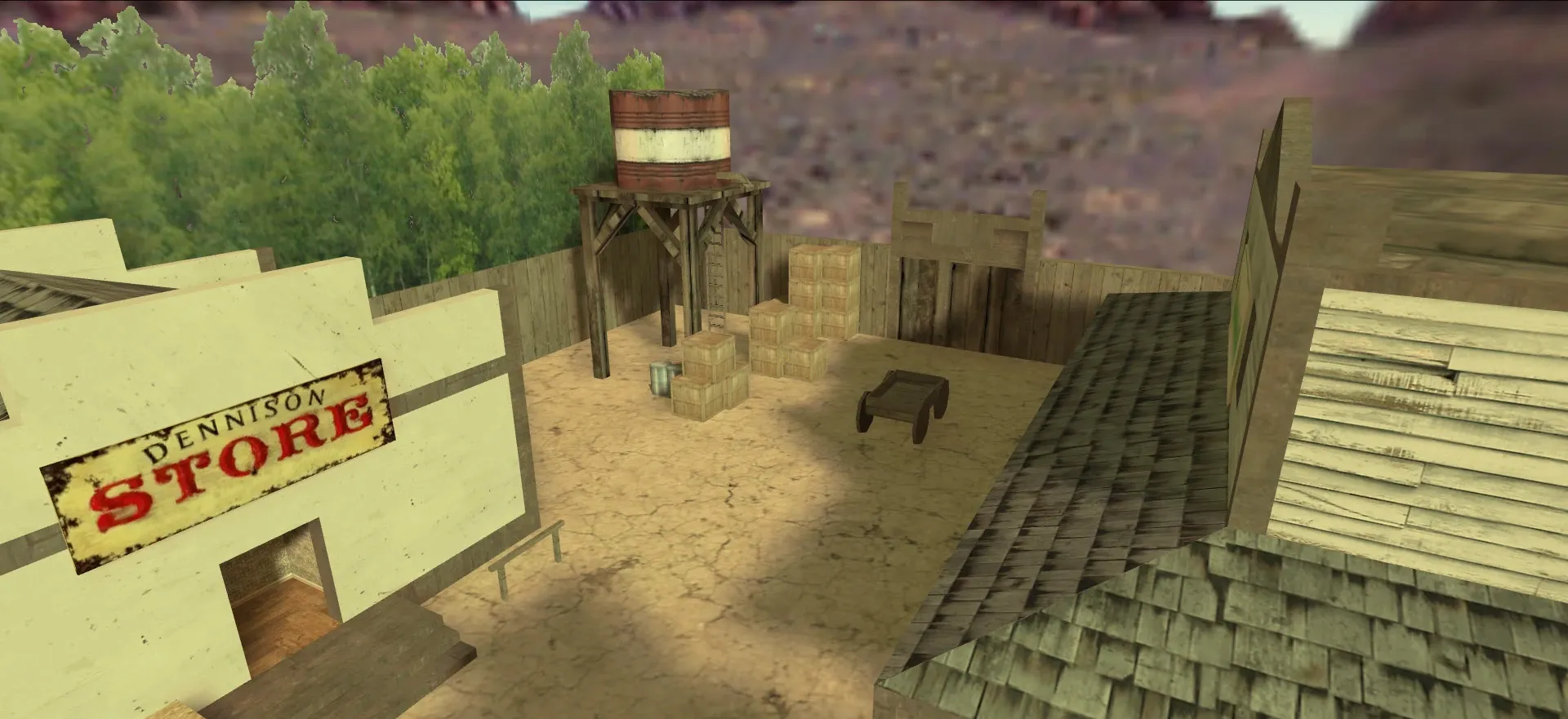 Скриншот Карта de_westwood2019 для CS 1.6: Тактика и особенности