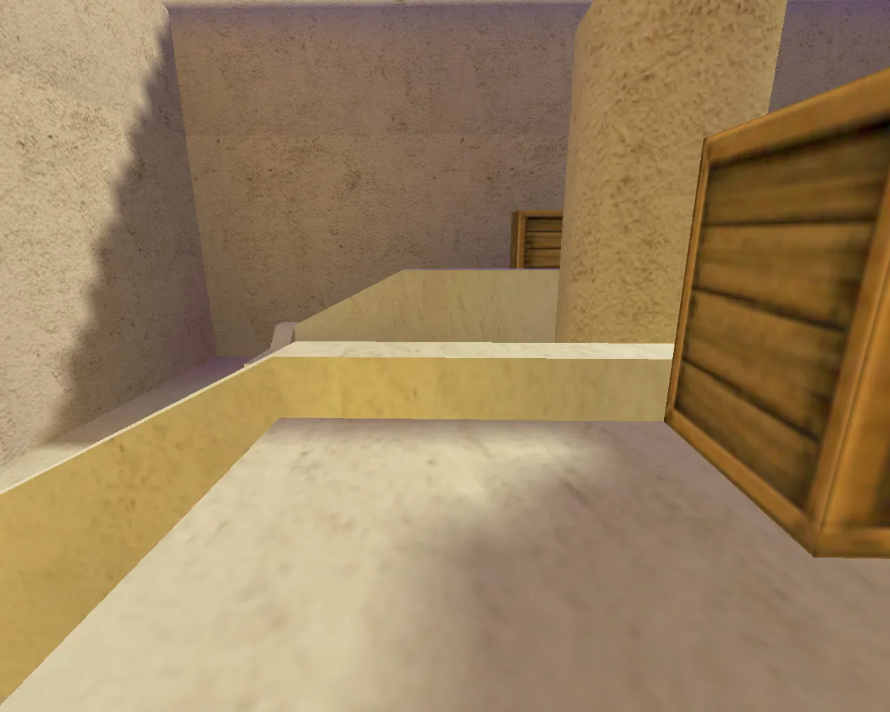 Скриншот  aim_1v1 — AIM карта для CS 1.6: баланс сторон, точки под спот, .nav для ботов и оптимизация