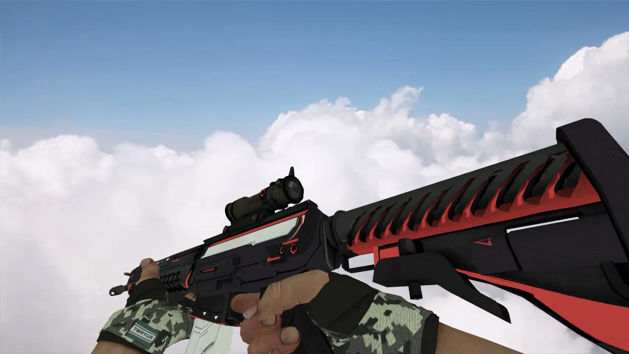 Скриншот  Пак моделей оружия «Hand Wraps Spruce DDPAT» для CS 1.6: v_ и p_ модели, звуки, анимация осмотра, текстуры и настройка