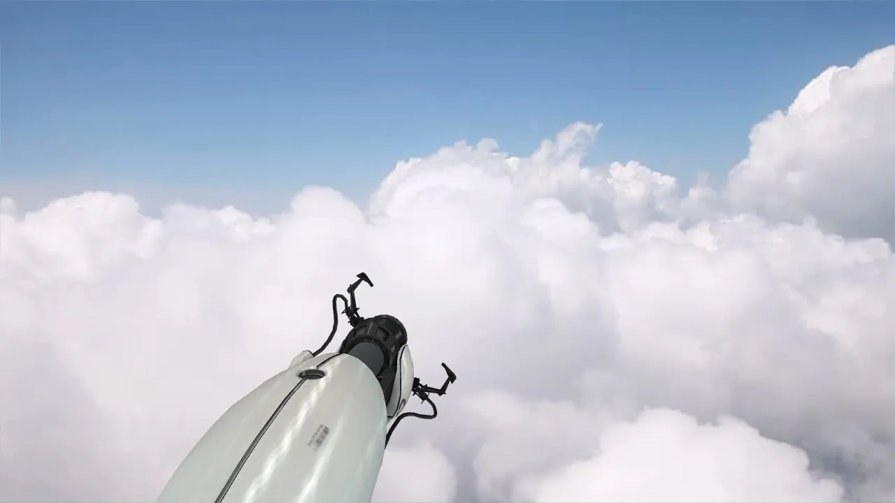 Скриншот Модель «Portal Gun» для CS 1.6: Оружие нового уровня