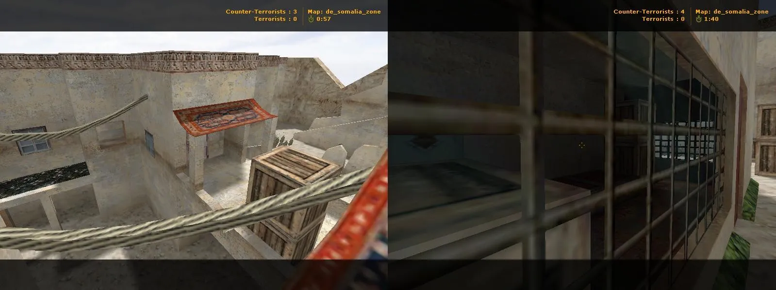 Скриншот  Карта de_somalia_zone для CS 1.6 - Тактические преимущества и особенности