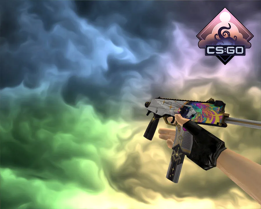 Скриншот MP9 | Звёздный защитник для CS 1.6 - Оружие с уникальным стилем